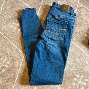 American 🦅 super skinny high rise jegging